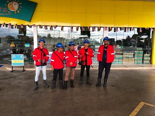 ADS team on site in company uniform